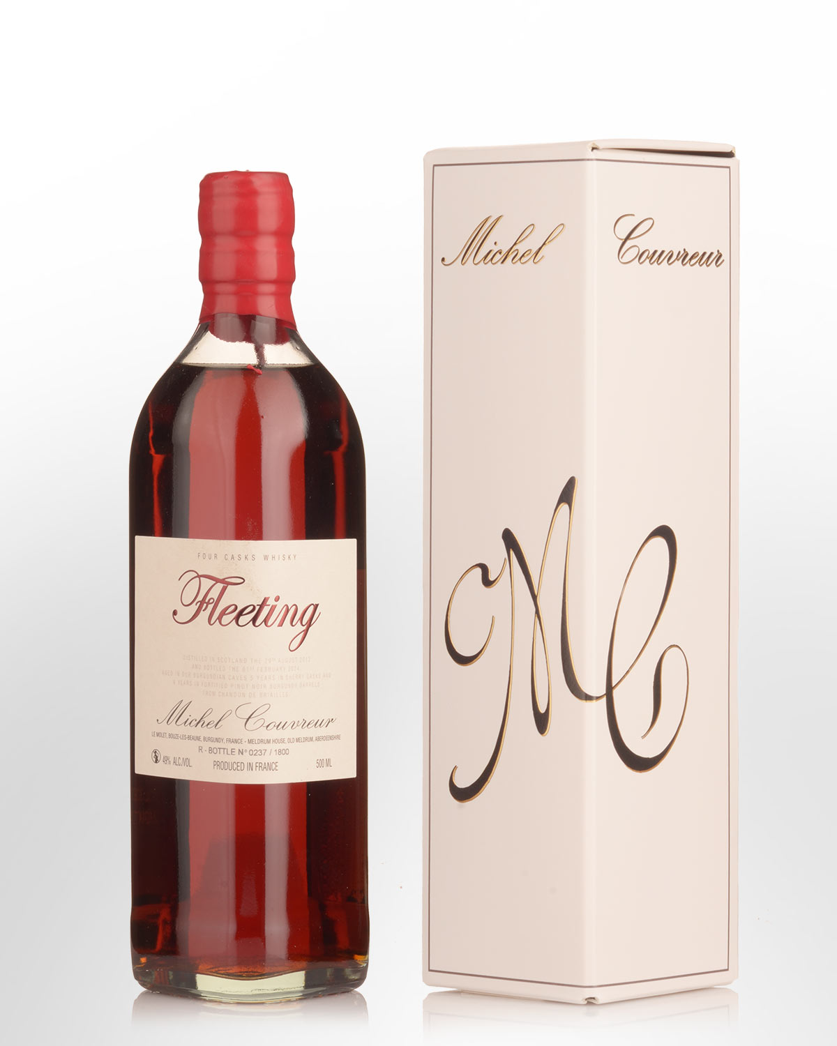 Michel Couvreur Fleeting R Single Malt French Whisky (500ml)