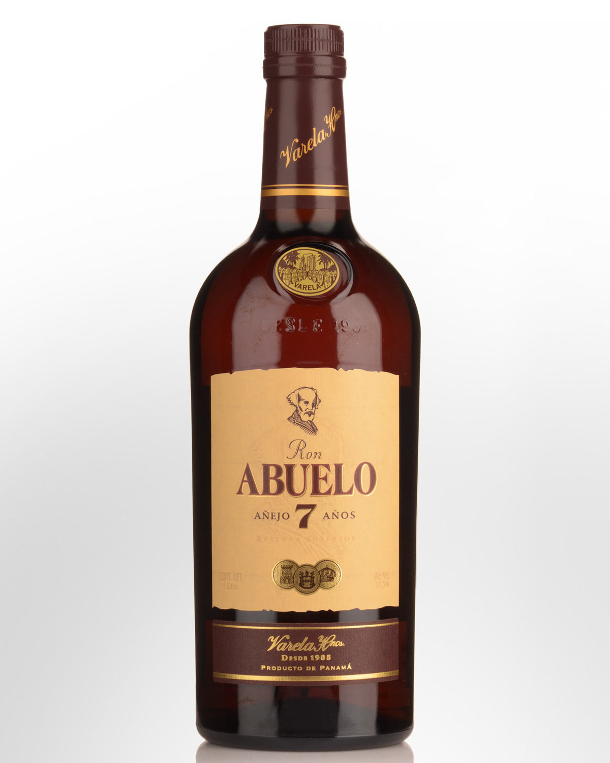 Ron Abuelo 7 Year Old Rum (1000ml) | Nicks Wine Merchants