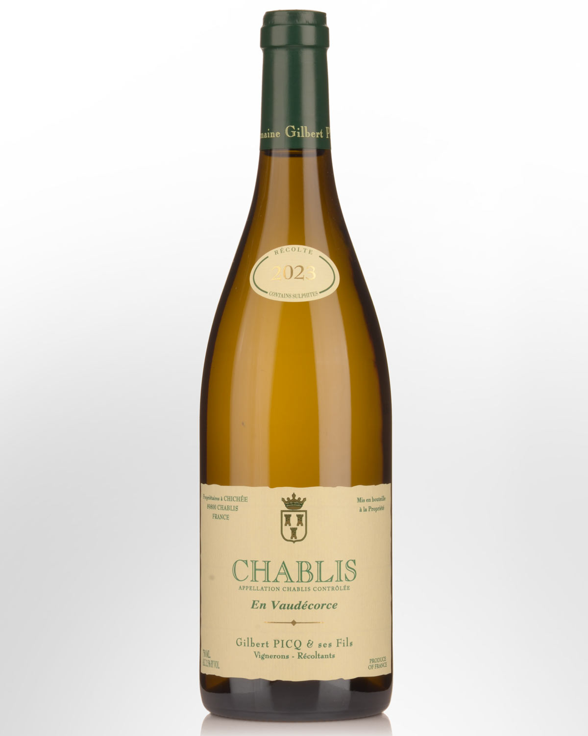 2023 Gilbert Picq Chablis En Vaudecorce