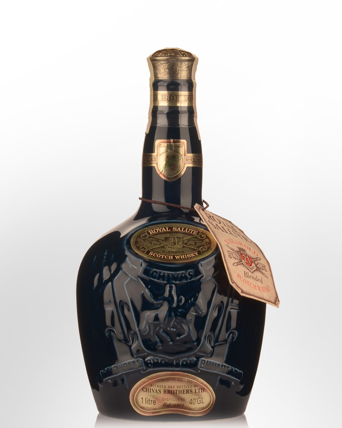 Chivas Regal Royal Salute Sapphire Flagon Blended Scotch Whisky (1000ml)