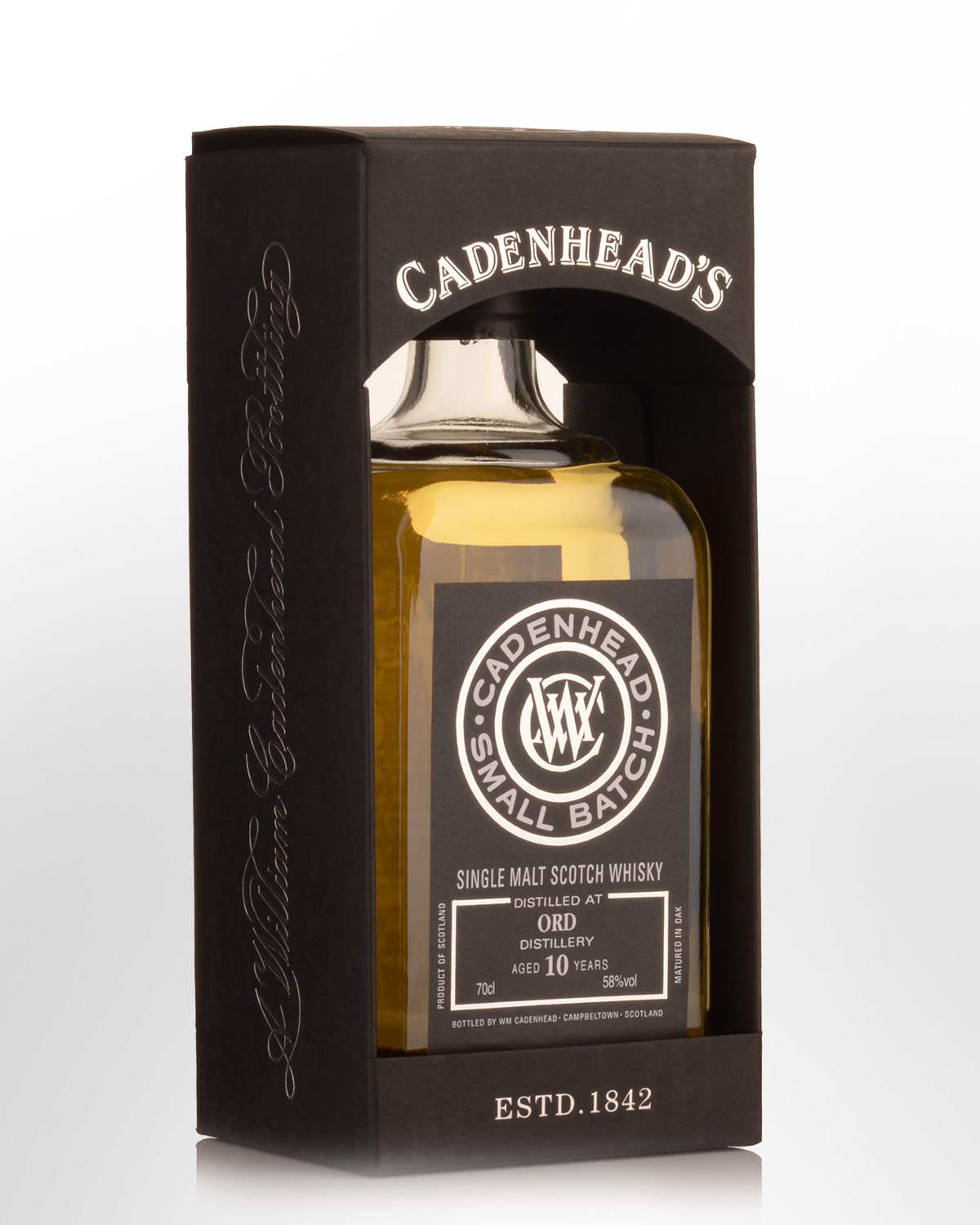 2006 Cadenheads Small Batch Ord 10 Year Old Cask Strength Single Malt Scotch Whisky (700ml)