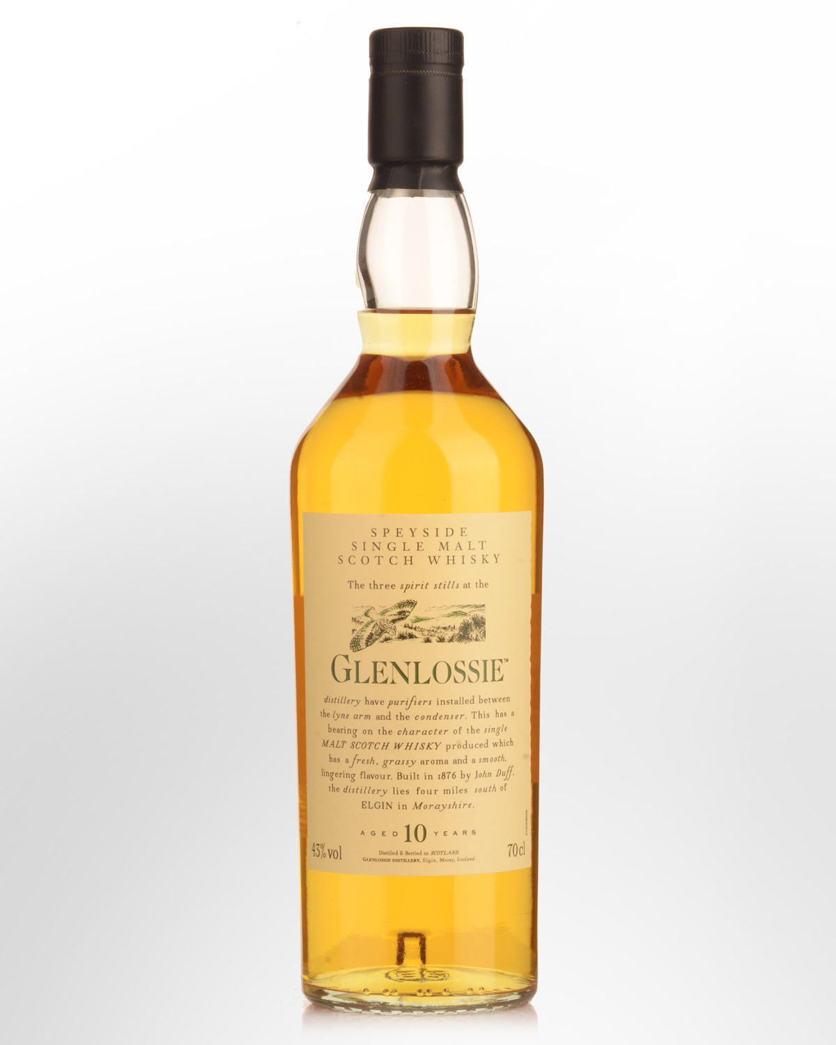 Glenlossie Flora & Fauna 10 Year Old Single Malt Scotch Whisky (700ml)