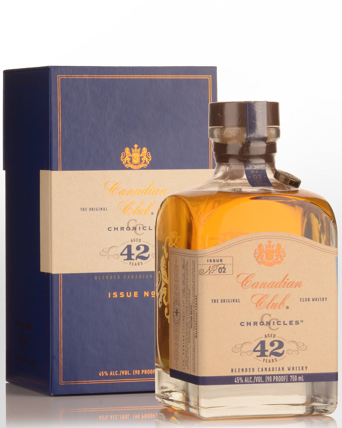 Canadian Club Chronicles 42 Year Old Blended Canadian Whisky (750ml)