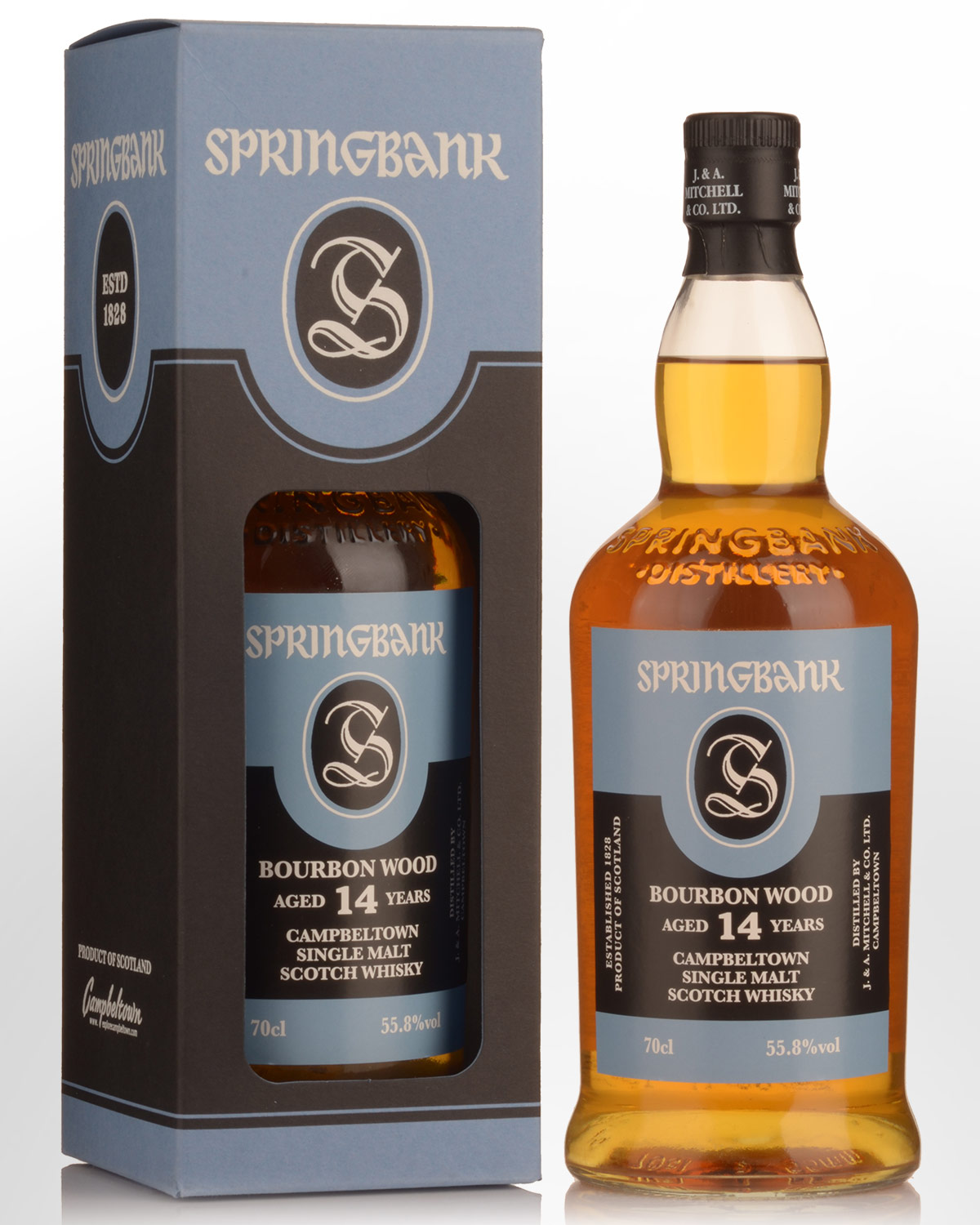 Springbank Bourbon Wood 14 Year Old Cask Strength Single Malt Scotch Whisky (700ml)