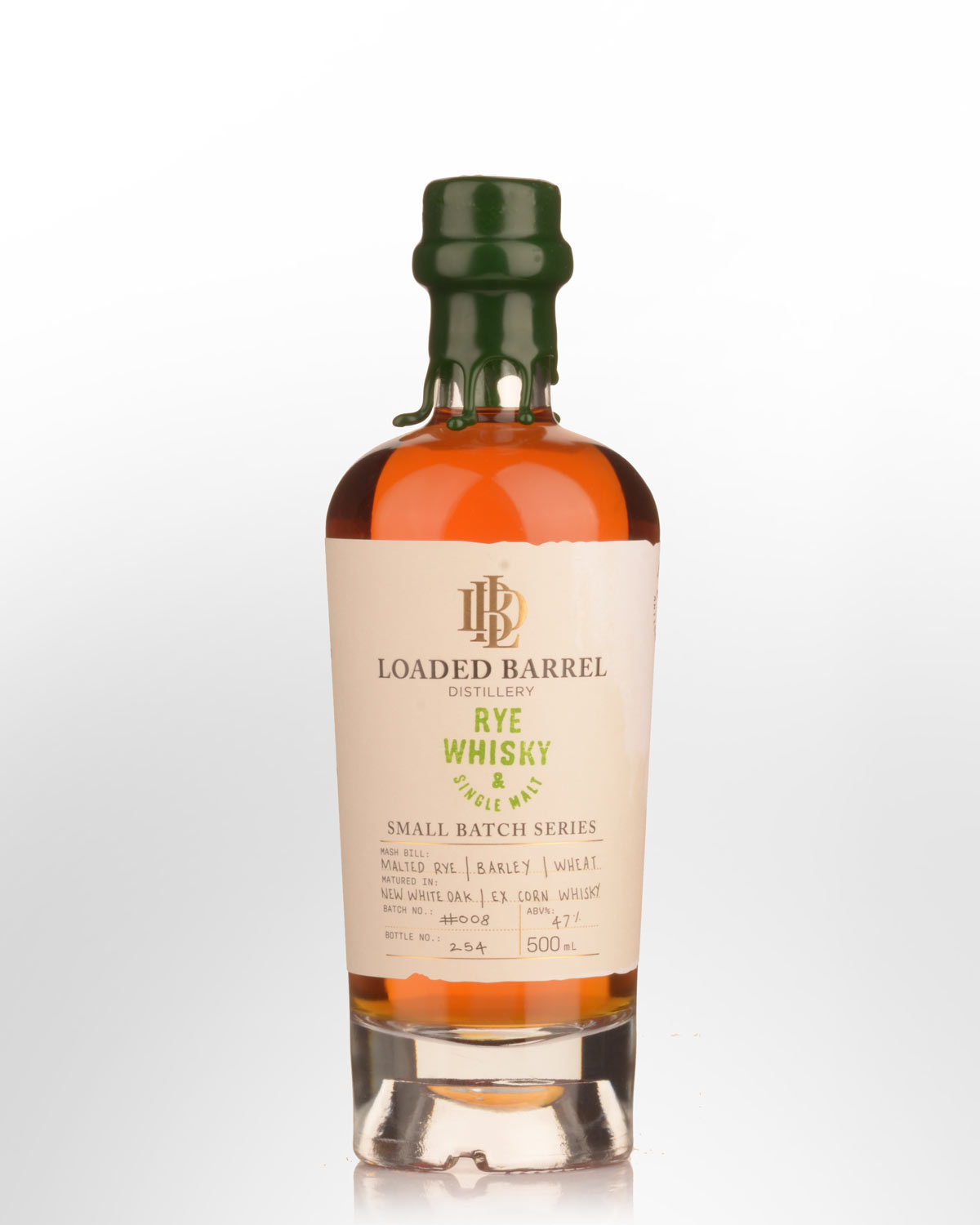 Loaded Barrel Small Batch Series Rye Whisky & Single Malt Australian Whisky (500ml)