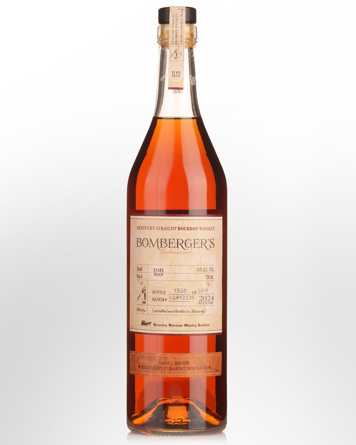 Bomberger's Declaration 2024 Release Small Batch Kentucky Straight Bourbon Whiskey (700ml)