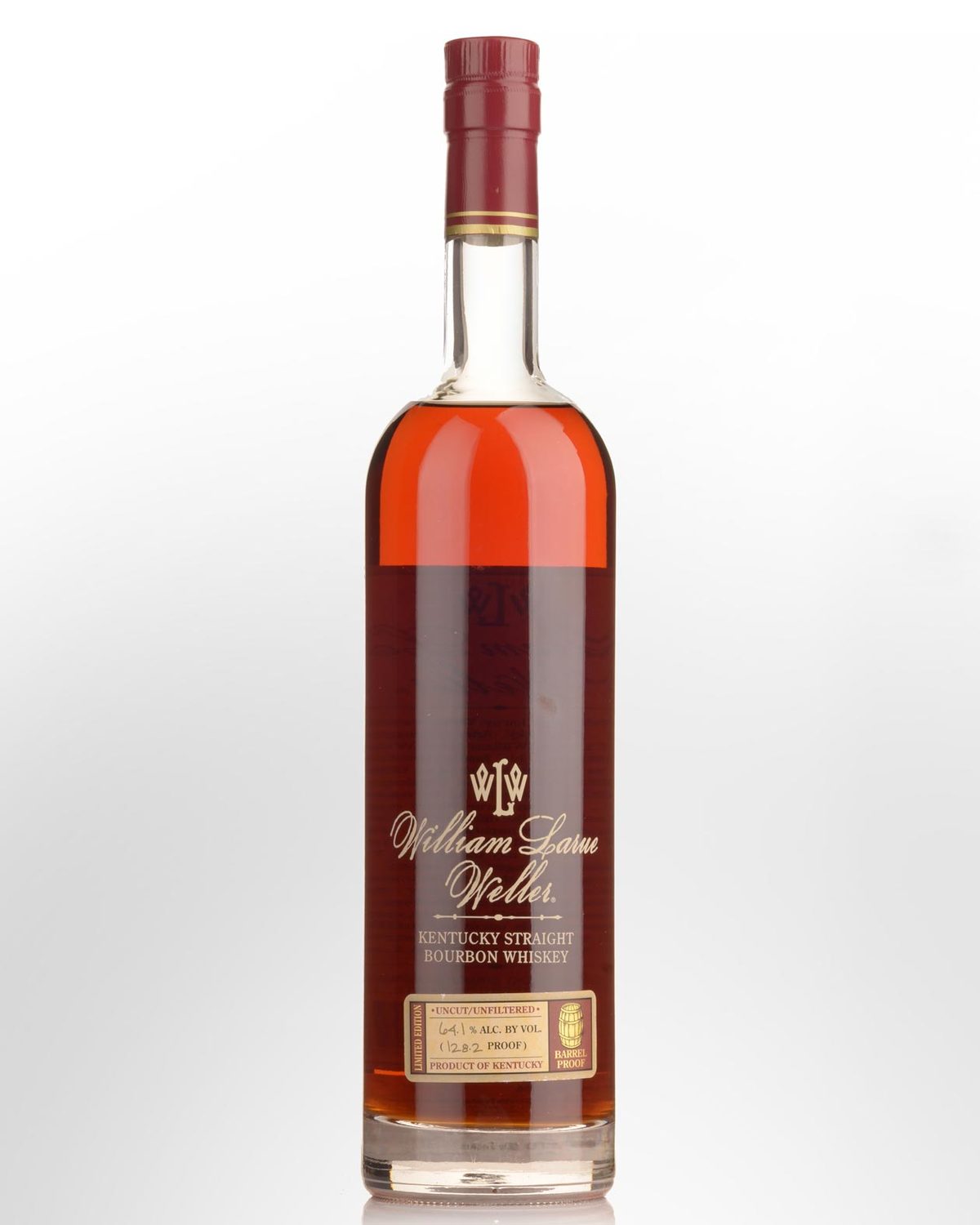 William Larue Weller Barrel Proof 2017 Release 128.2 Proof (64.1