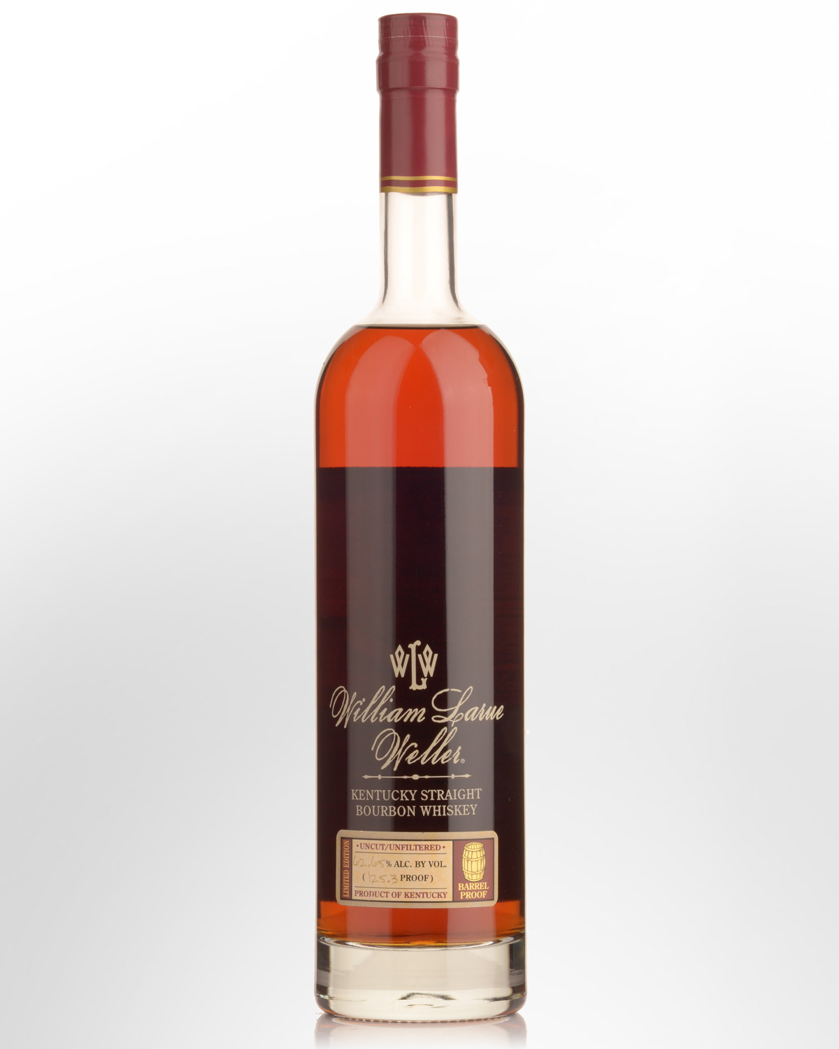 William Larue Weller Barrel Proof 2021 Release 125.3 Proof (62.65