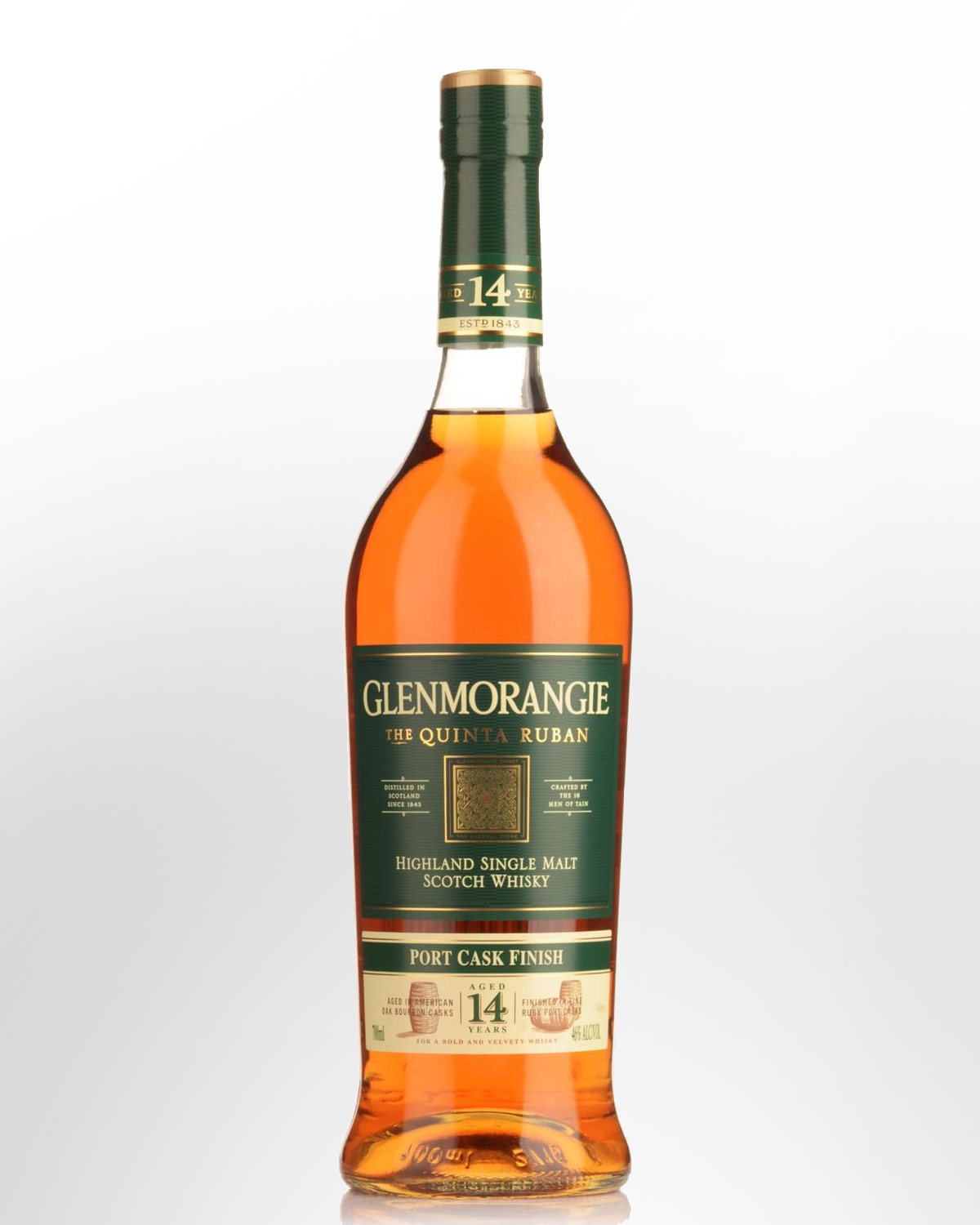 Glenmorangie The Quinta Ruban 14 Year Old Single Malt Scotch Whisky (700ml) - Older Bottling
