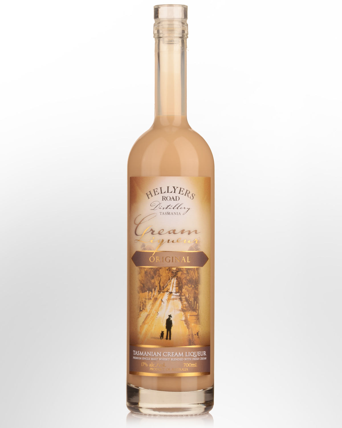 Hellyer's Road Whisky Cream Liqueur (700ml)