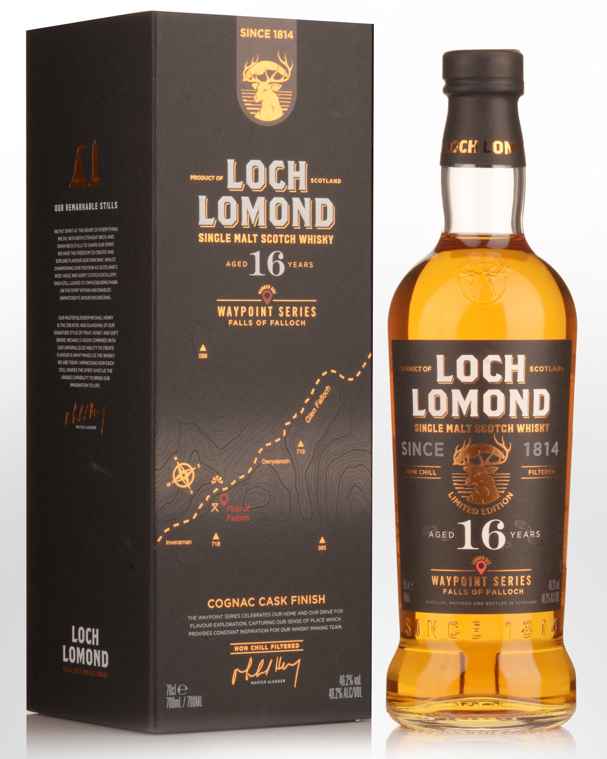 Loch Lomond Waypoint Series 16 Year Old Single Malt Scotch Whisky (700ml)