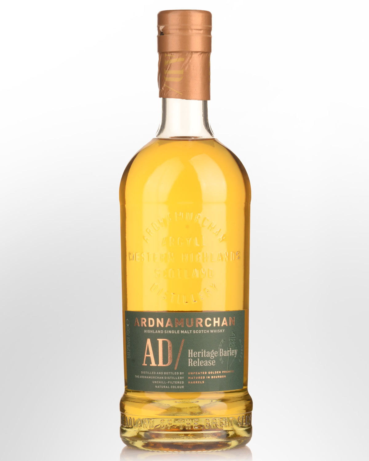 Ardnamurchan AD/ Heritage Barley Release Cask Strength Single Malt Scotch Whisky (700ml)