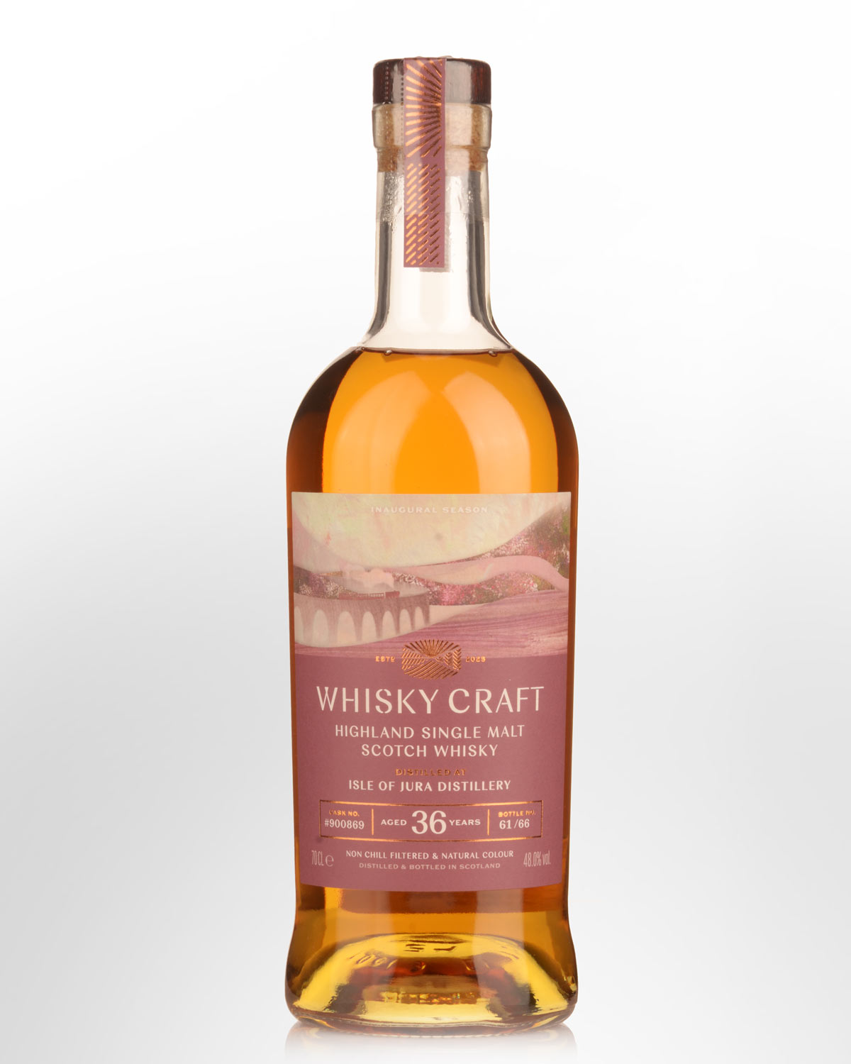 Whisky Craft Jura 36 Year Old Cask Strength Single Malt Scotch Whisky (700ml)
