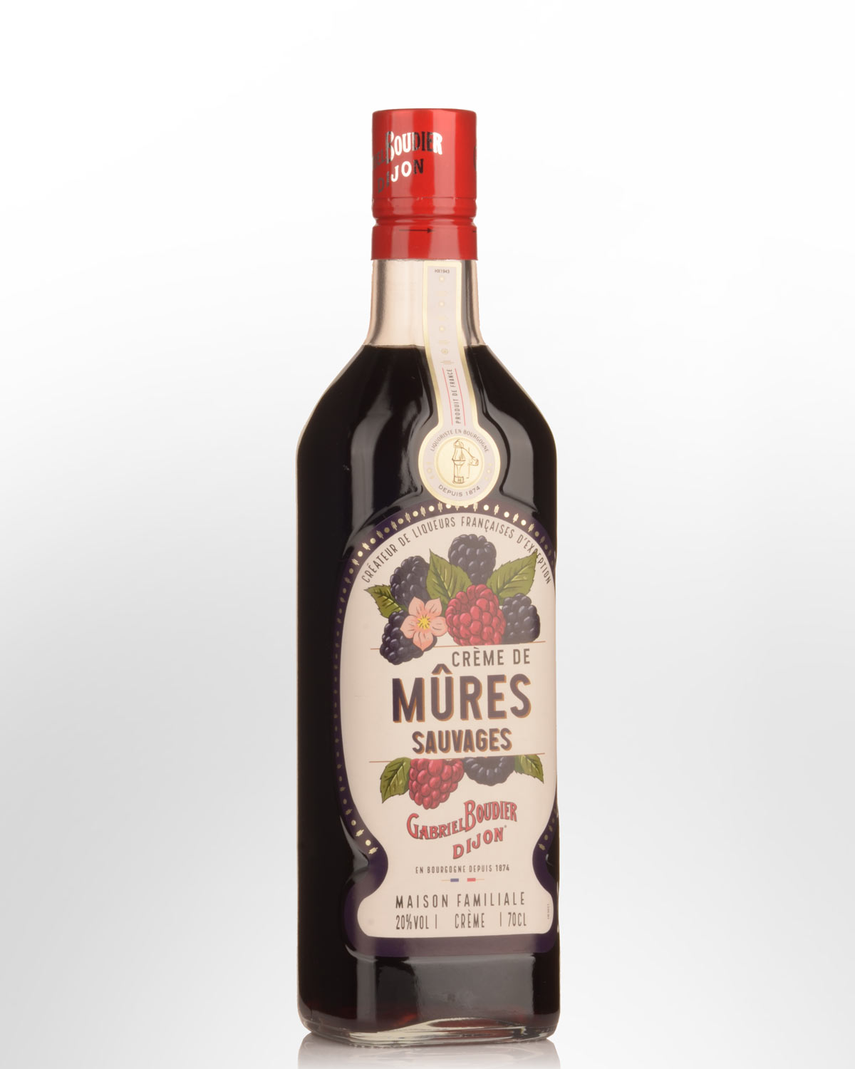 Gabriel Boudier Creme De Mures Sauvage (Blackberry) Liqueur (700ml)