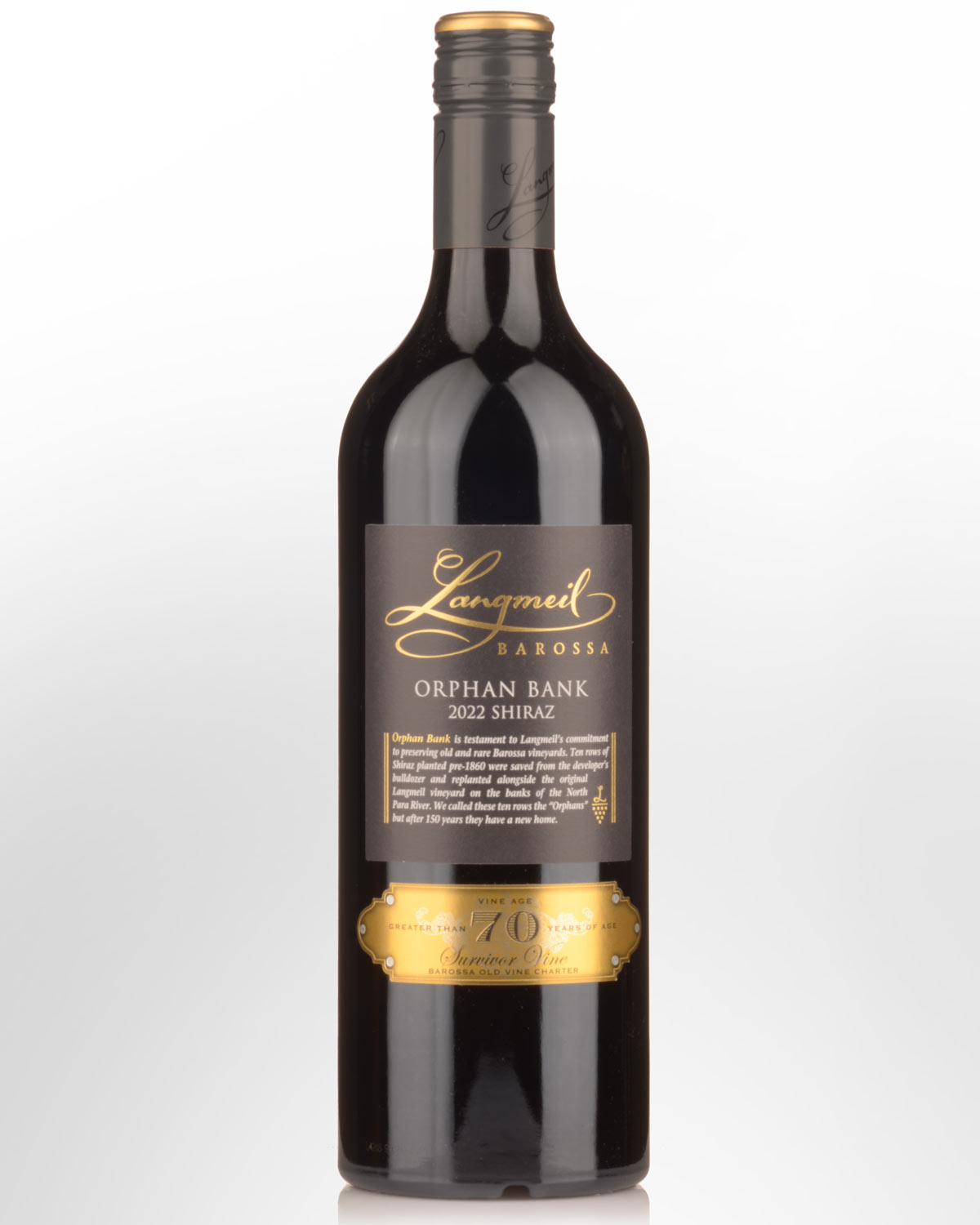 2022 Langmeil Orphan Bank Shiraz
