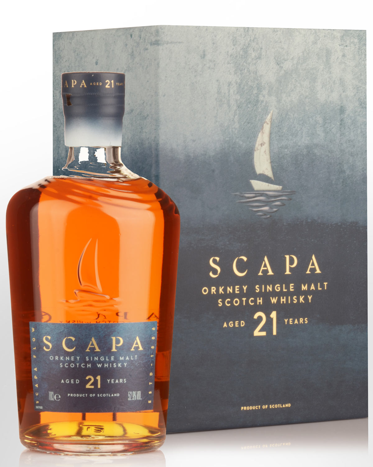 Scapa 21 Year Old Cask Strength Single Malt Scotch Whisky (700ml)