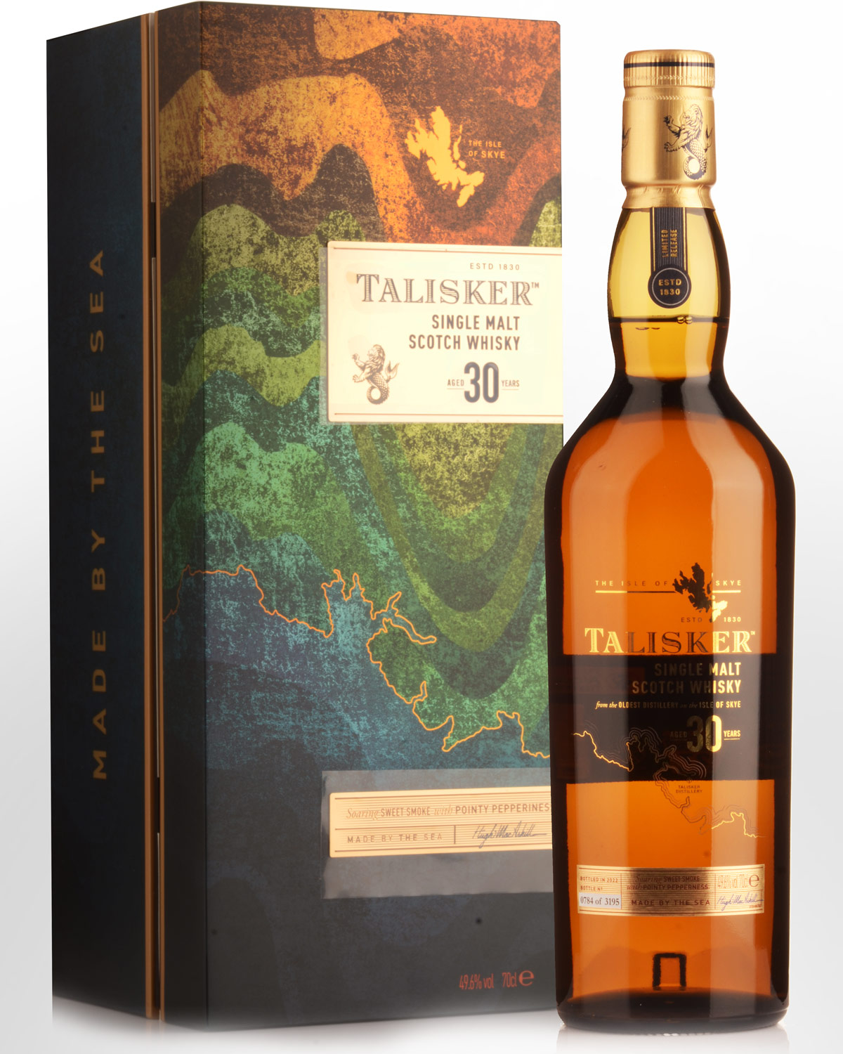 Talisker 30 Year Old Single Malt Scotch Whisky (700ml) - Annual 2022 Release