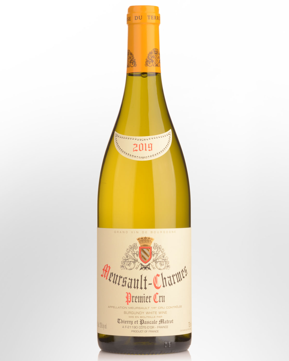 2019 Thierry et Pascale Matrot Meursault-Charmes Premier Cru