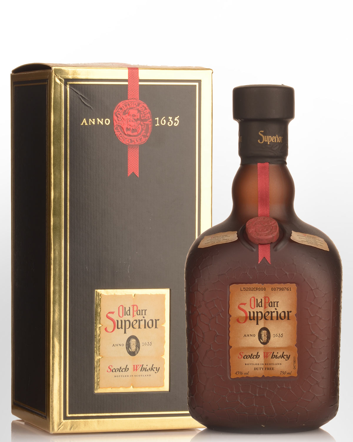 Grand Old Parr Superior Blended Scotch Whisky (750ml)