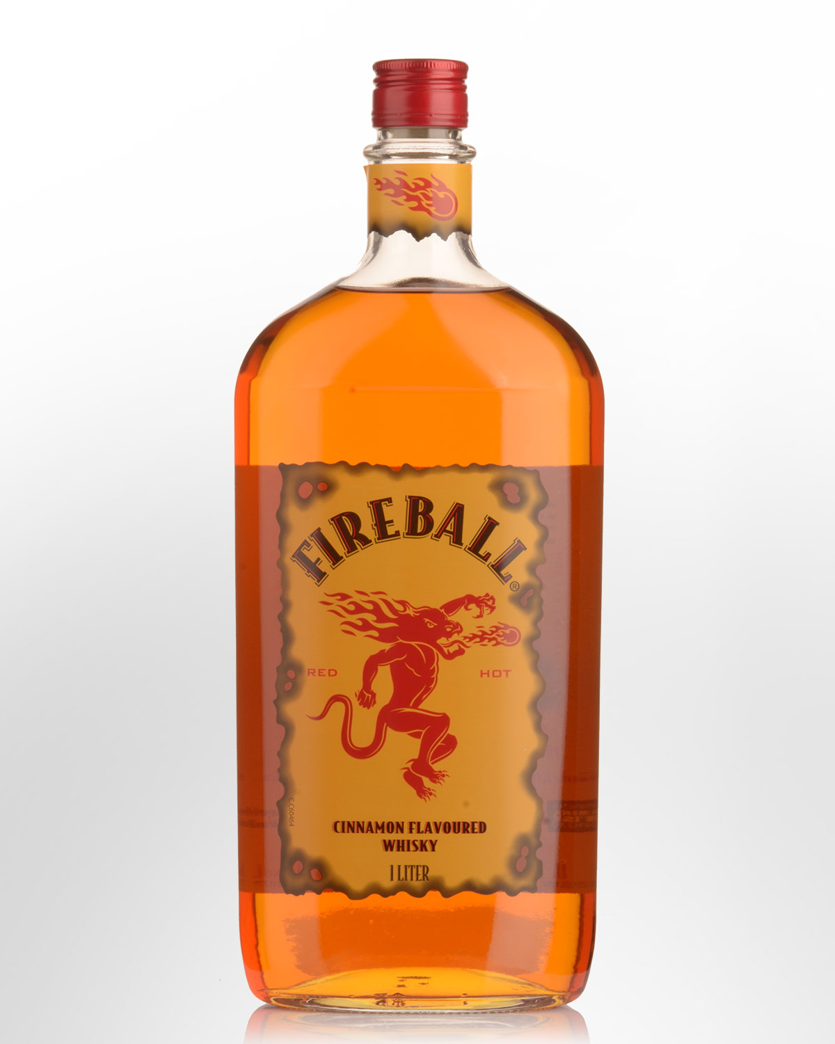 Fireball Cinnamon Flavoured Canadian Whisky Liqueur (1000ml) | Nicks ...