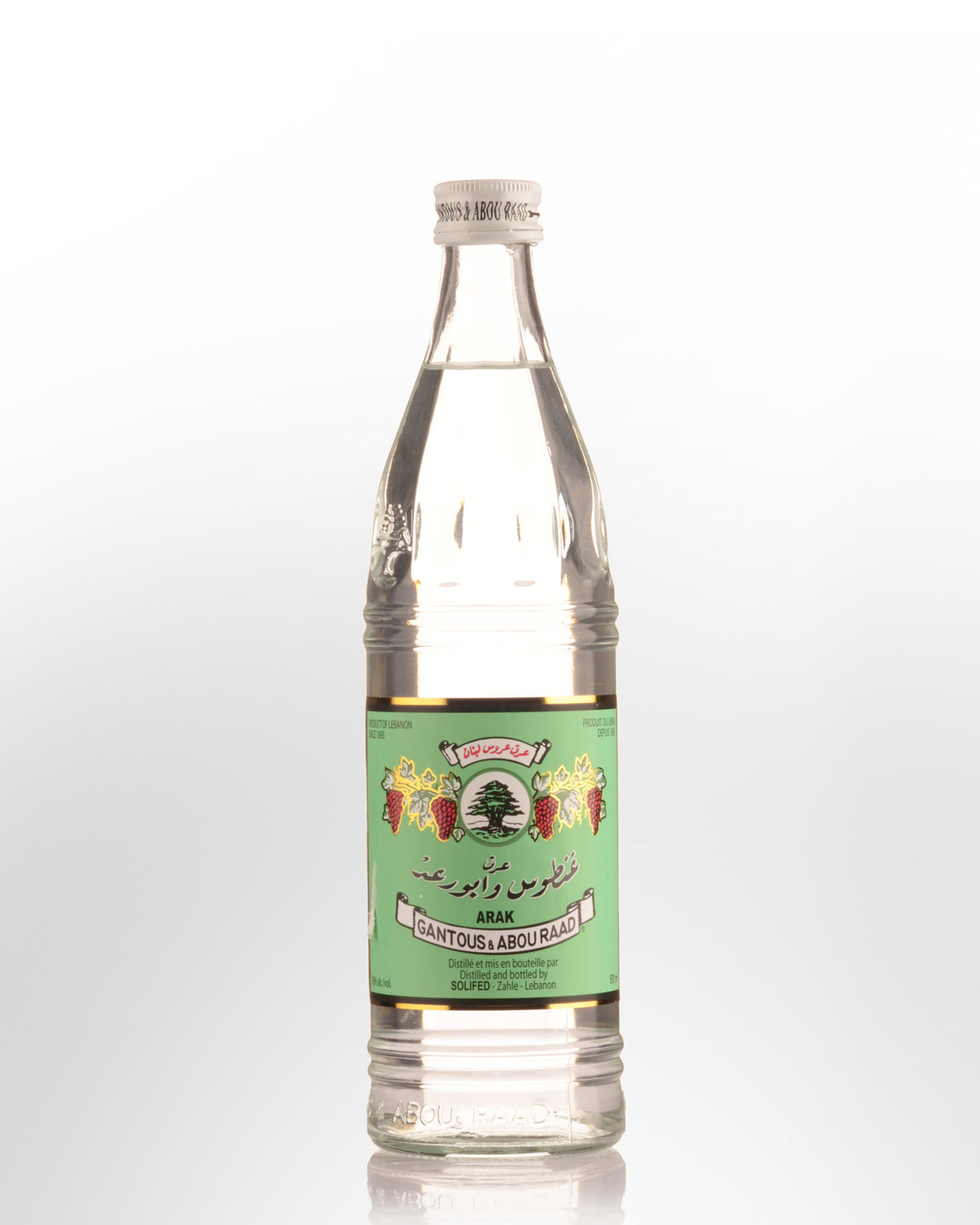 Gantous Abou Raad Arak 500ml Nicks Wine Merchants