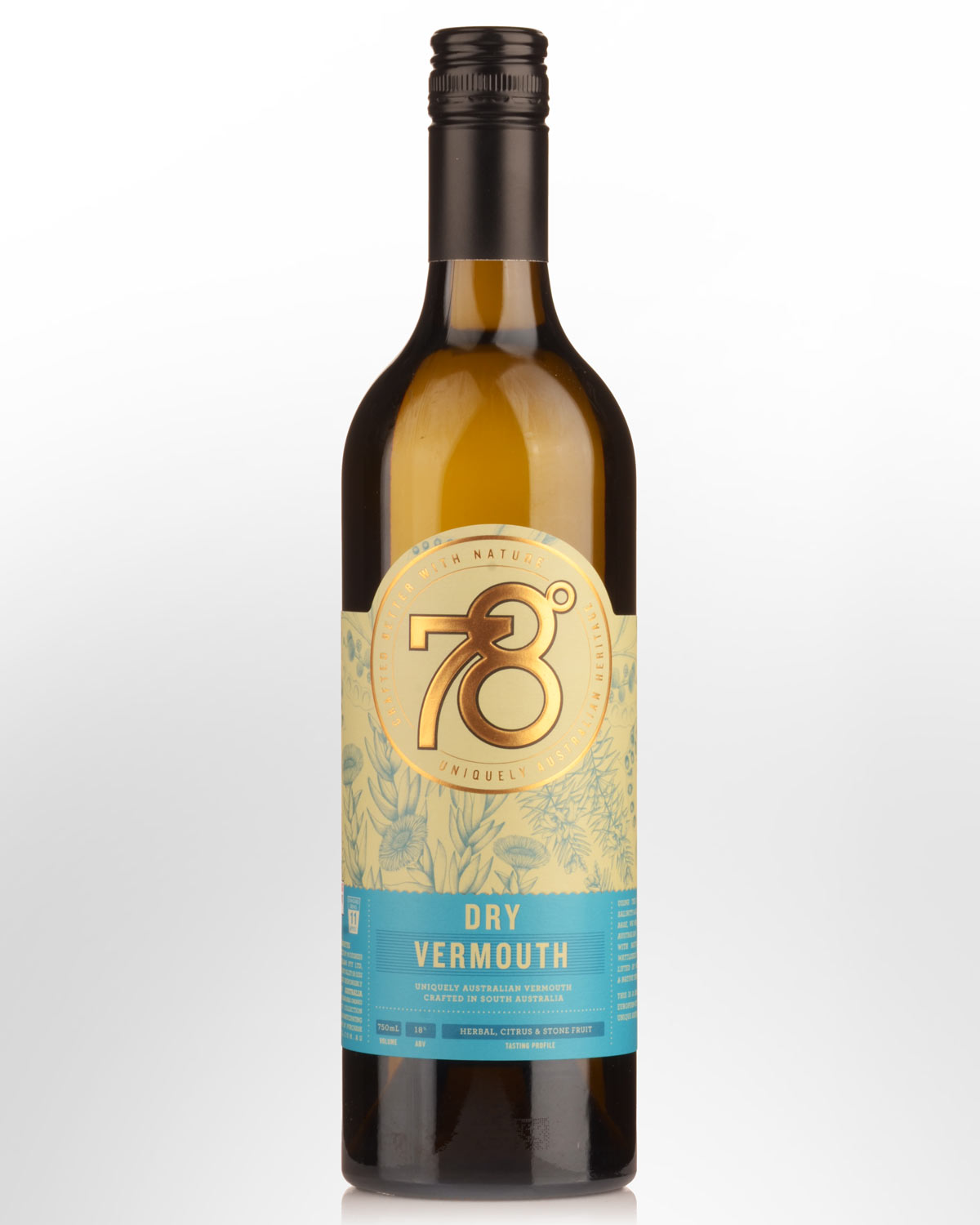 78 Degrees Dry Vermouth (750ml)