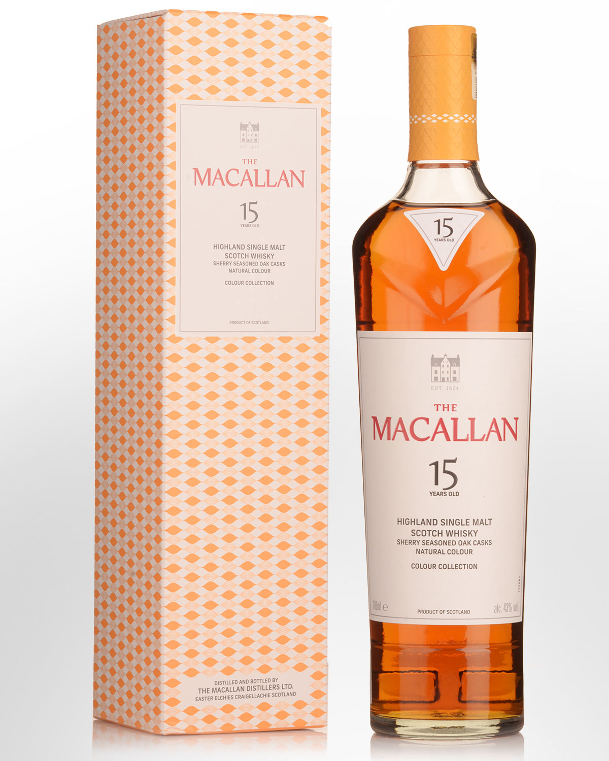 The Macallan Colour Collection 15 Year Old Single Malt Scotch Whisky (700ml)