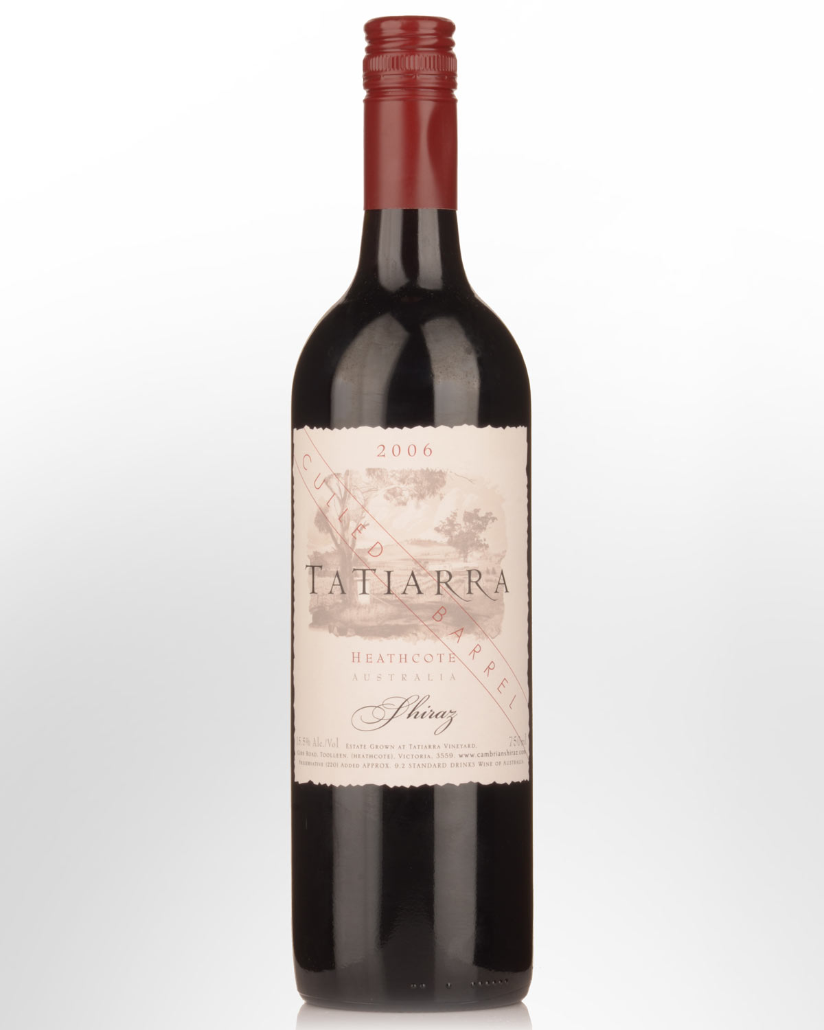 2006 Tatiarra Culled Barrel Shiraz - Museum Release