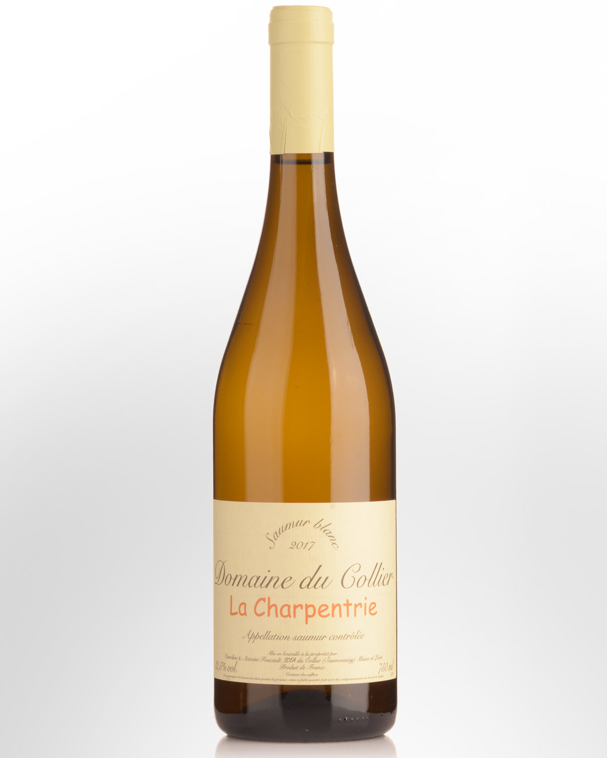 2017 Domaine du Collier Charpentrie Saumur Blanc