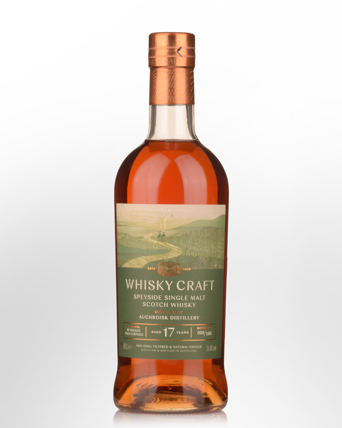 Whisky Craft Auchroisk 17 Year Old Cask Strength Single Malt Scotch Whisky (700ml)