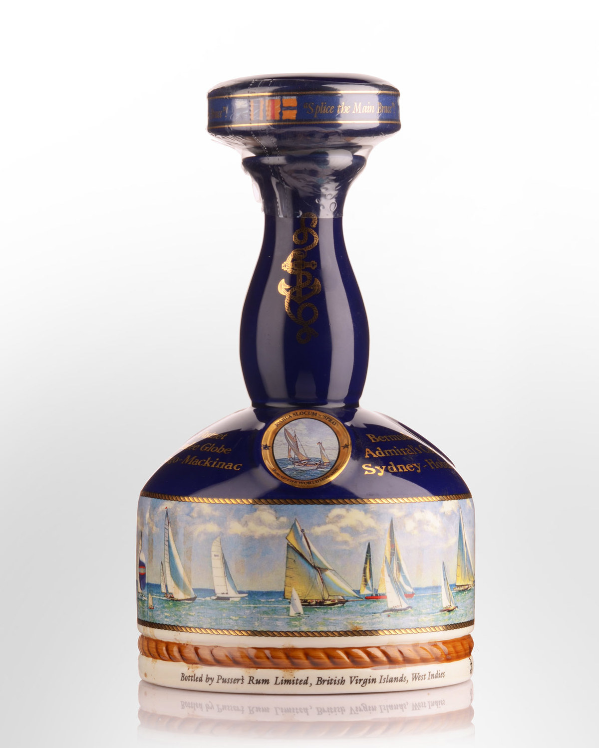 pusser's rum yachting ship's decanter