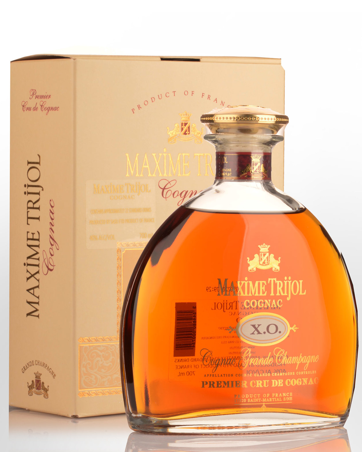 Maxime Trijol Extra Premier Cru Grande Champagne Cognac 750ml Bottle