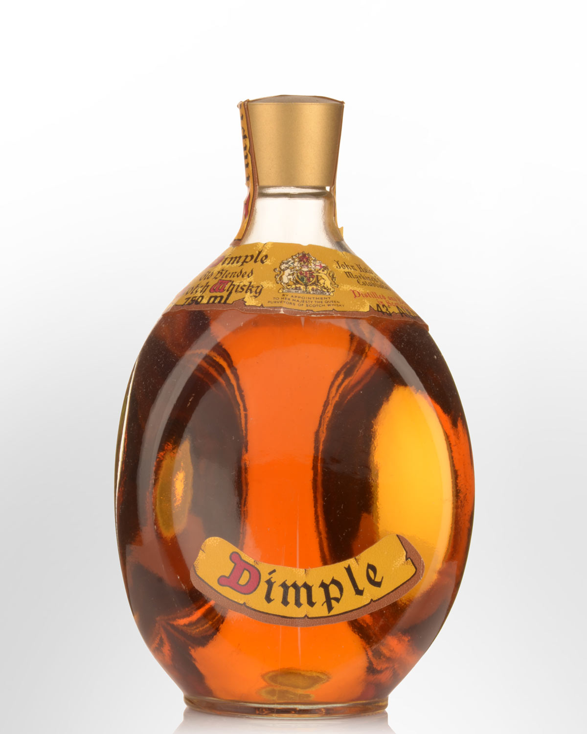Dimple Blended Scotch Whisky (750ml) - 1980s Bottling