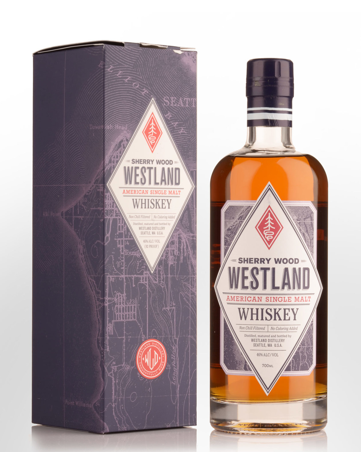 Westland Sherry Wood Single Malt American Whiskey 700ml Nicks Wine