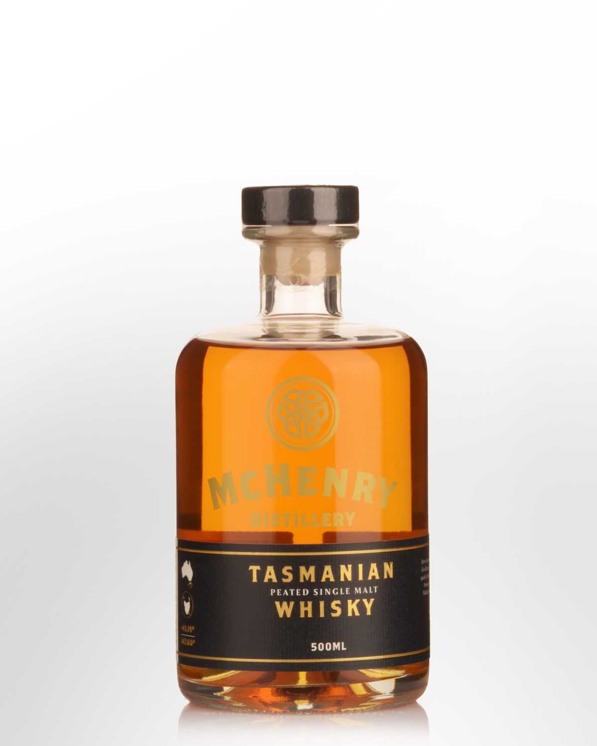 McHenry Peated Single Malt Australian Whisky (500ml)