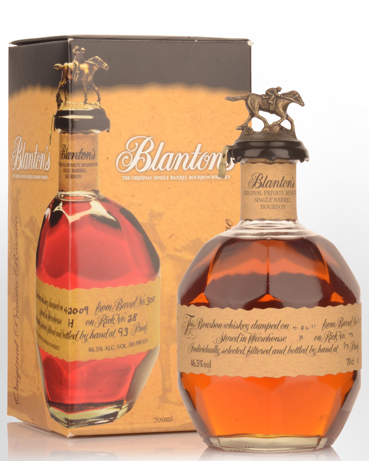 Blanton's Original Private Reserve Single Barrel Bourbon Whiskey (700ml) - 2011 Bottling