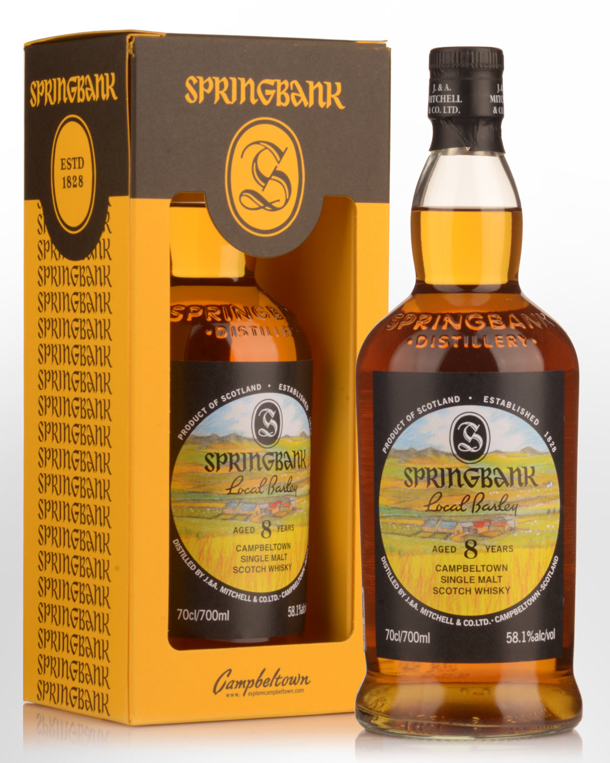 Springbank Local Barley 8 Year Old Cask Strength Single Malt Scotch Whisky (700ml)