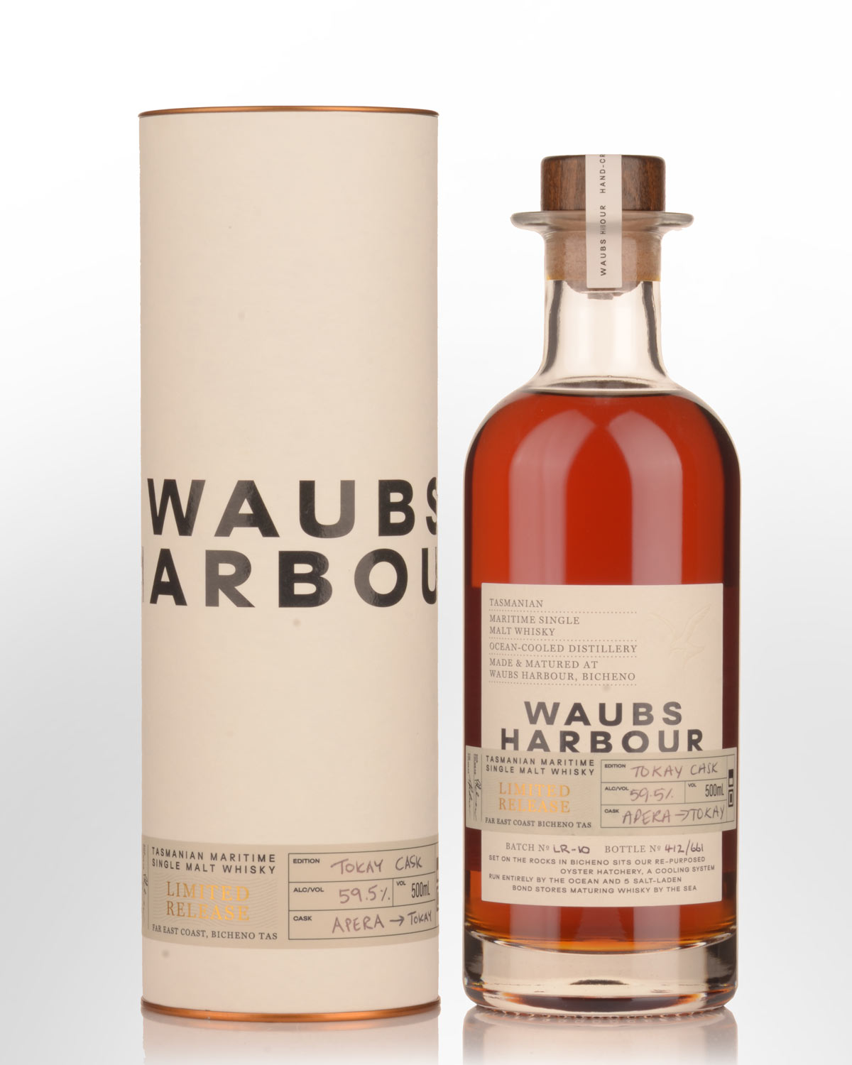 Waubs Harbour Tokay Cask Limited Edition Single Malt Australian Whisky (500ml)