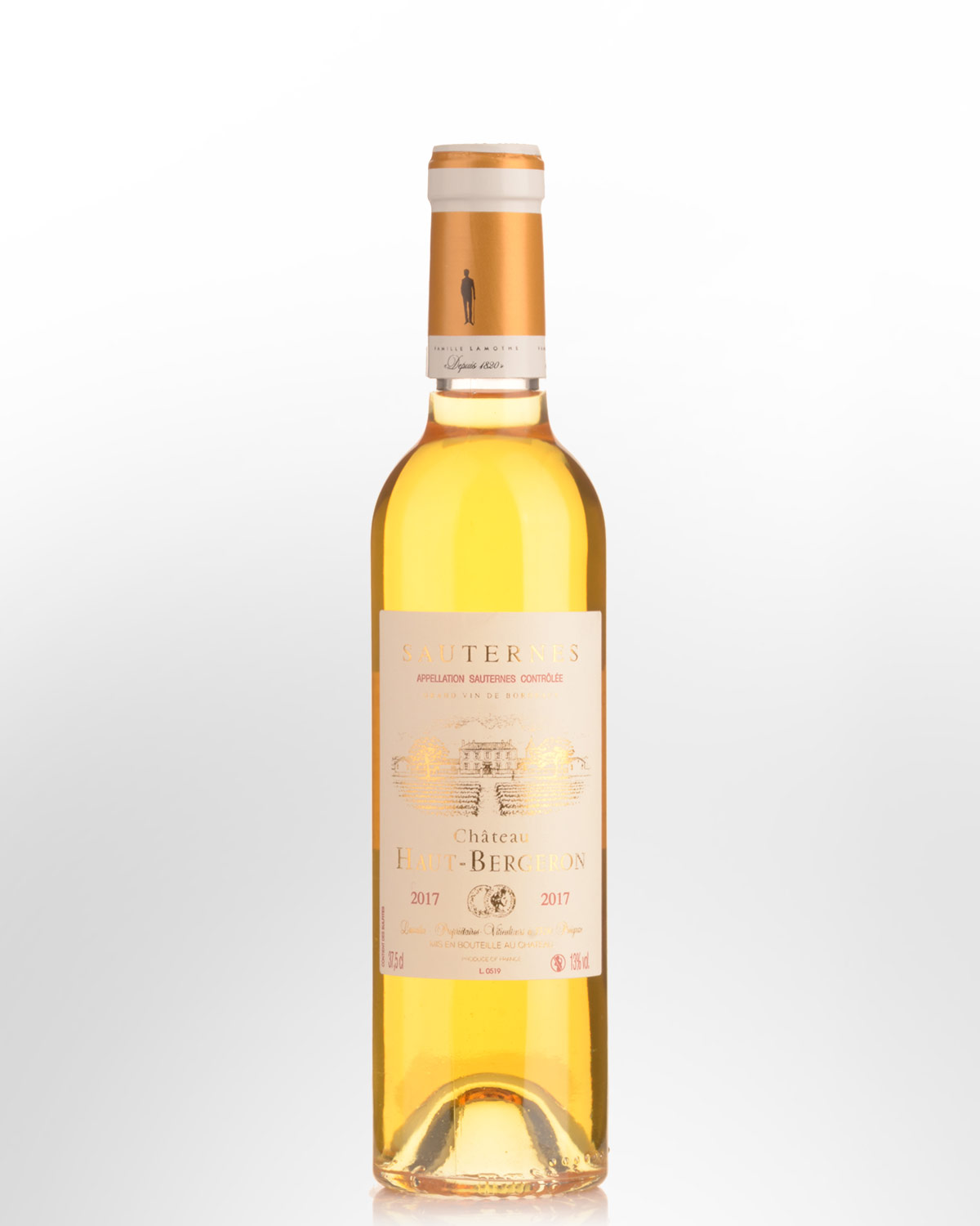 2017 Chateau Haut-Bergeron Sauternes (375ml)