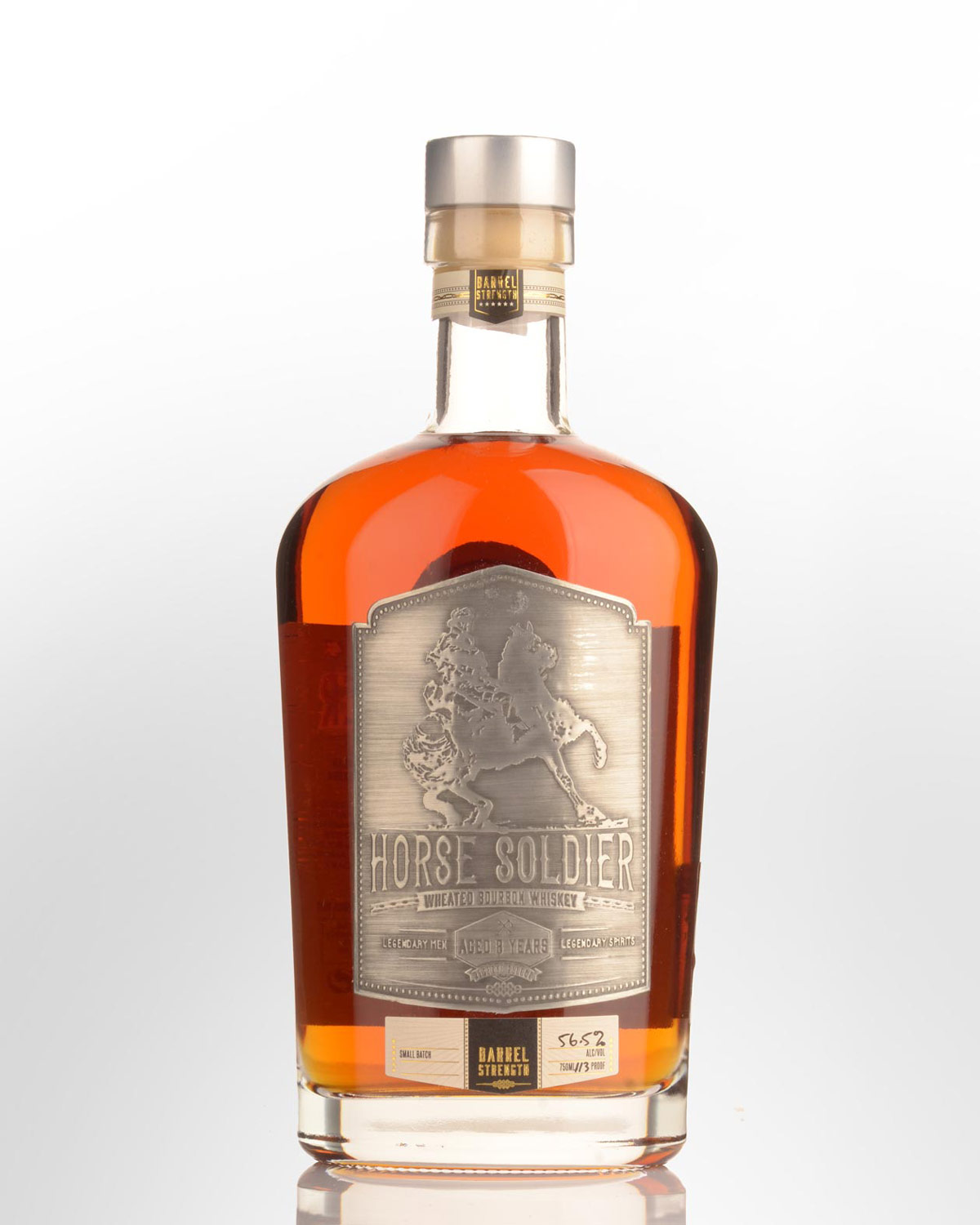 Horse Soldier 8 Year Old Barrel Strength Wheated Bourbon Whiskey (750ml)