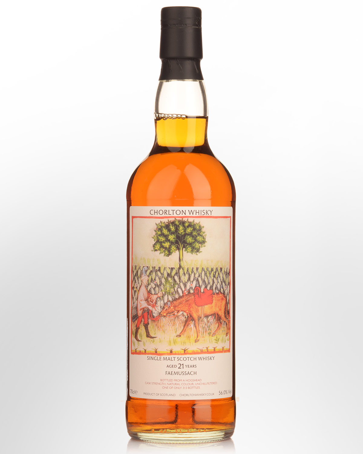 Chorlton Whisky Faemussach 21 Year Old Cask Strength Single Malt Scotch Whisky (700ml)