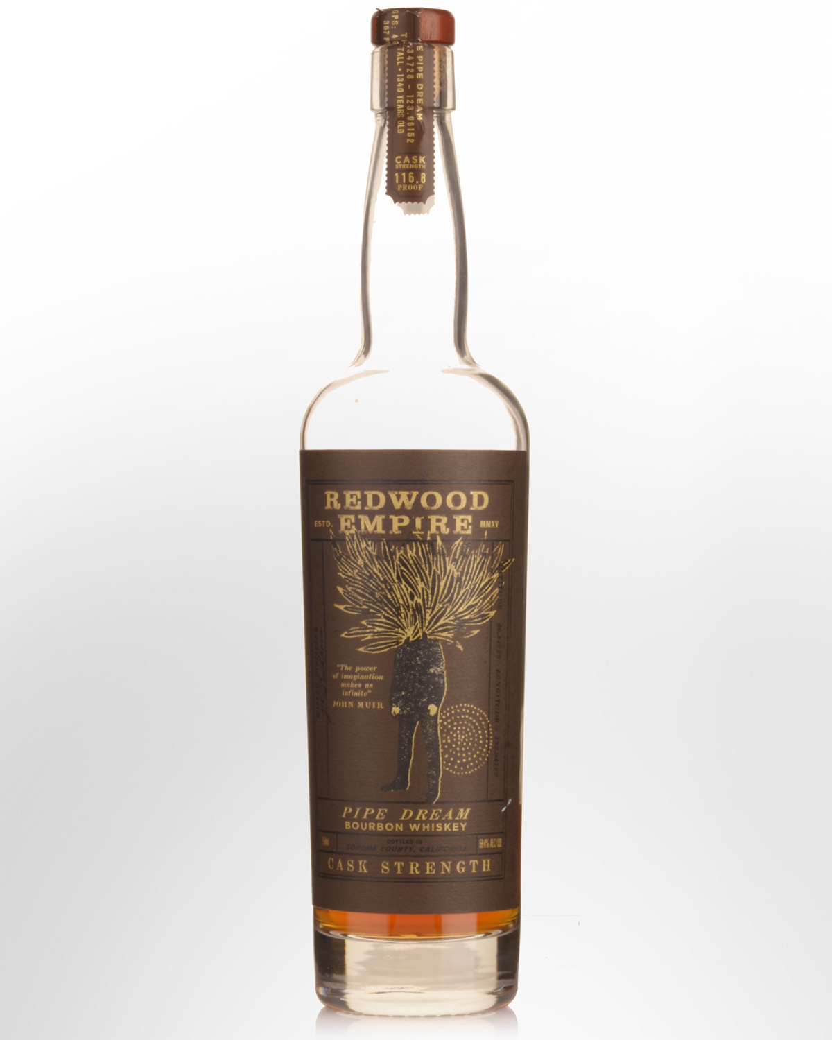 Redwood Empire Pipe Dream Cask Strength Bourbon Whiskey (750ml)