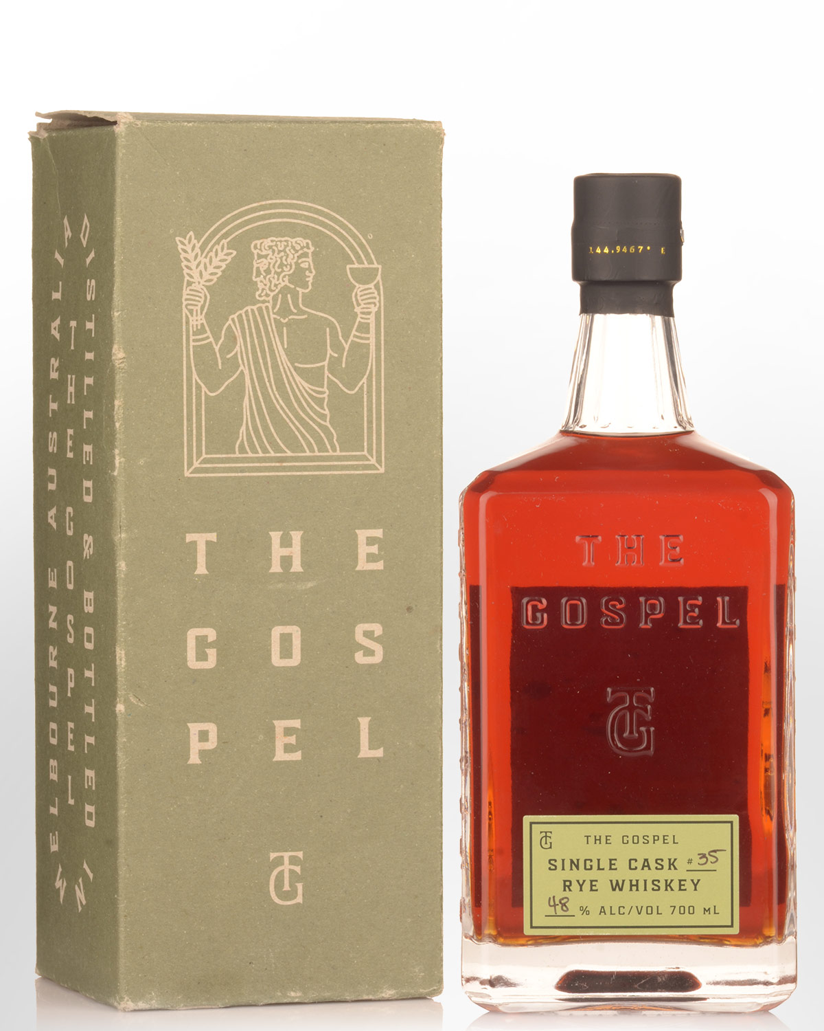 The Gospel Single Cask #35 Australian Rye Whiskey (700ml)