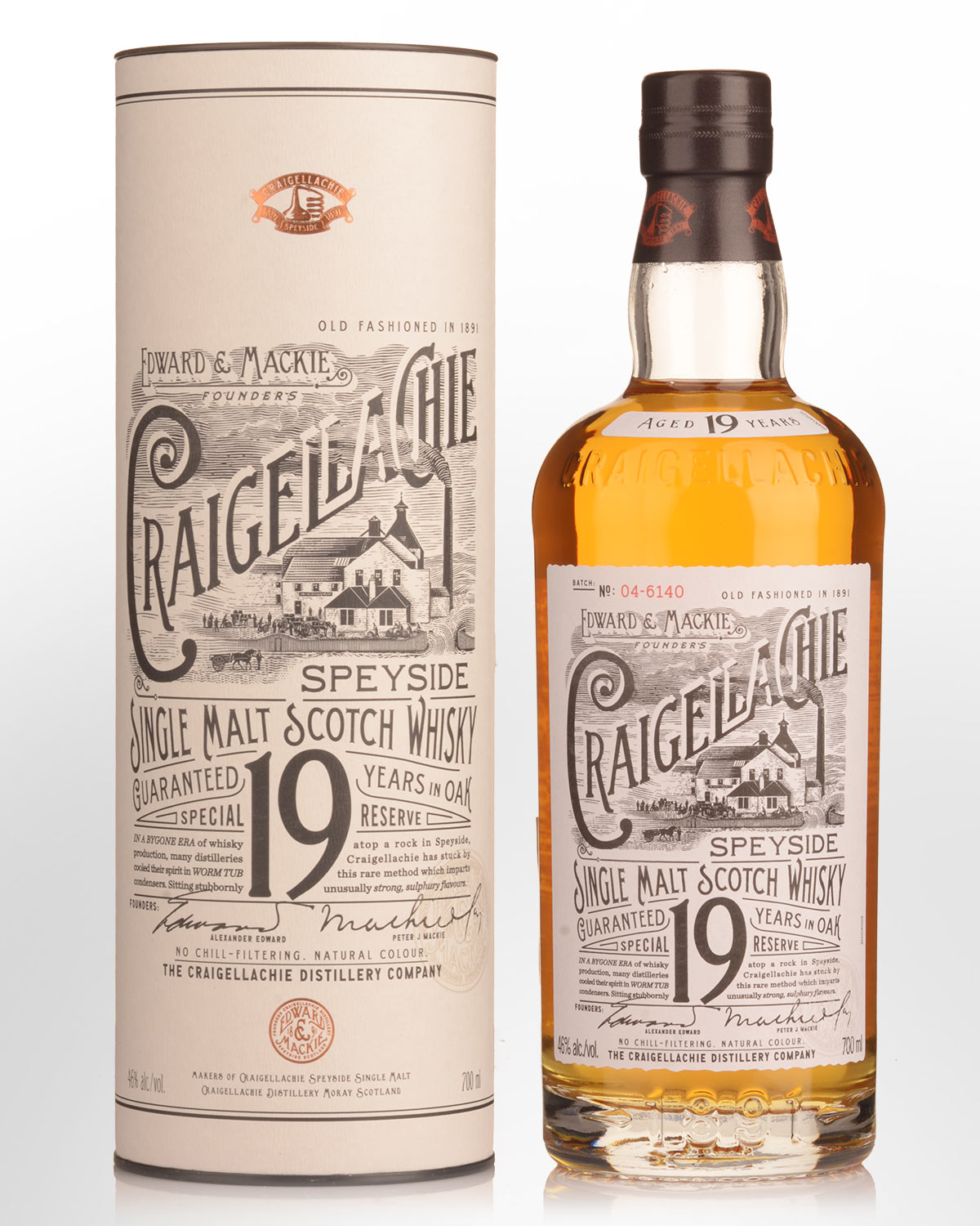 Craigellachie 19 Year Old Single Malt Scotch Whisky (700ml)