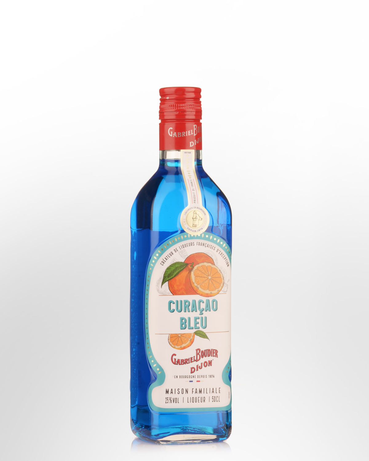 Gabriel Boudier Curacao Bleu (Blue Curacao) Liqueur (500ml)
