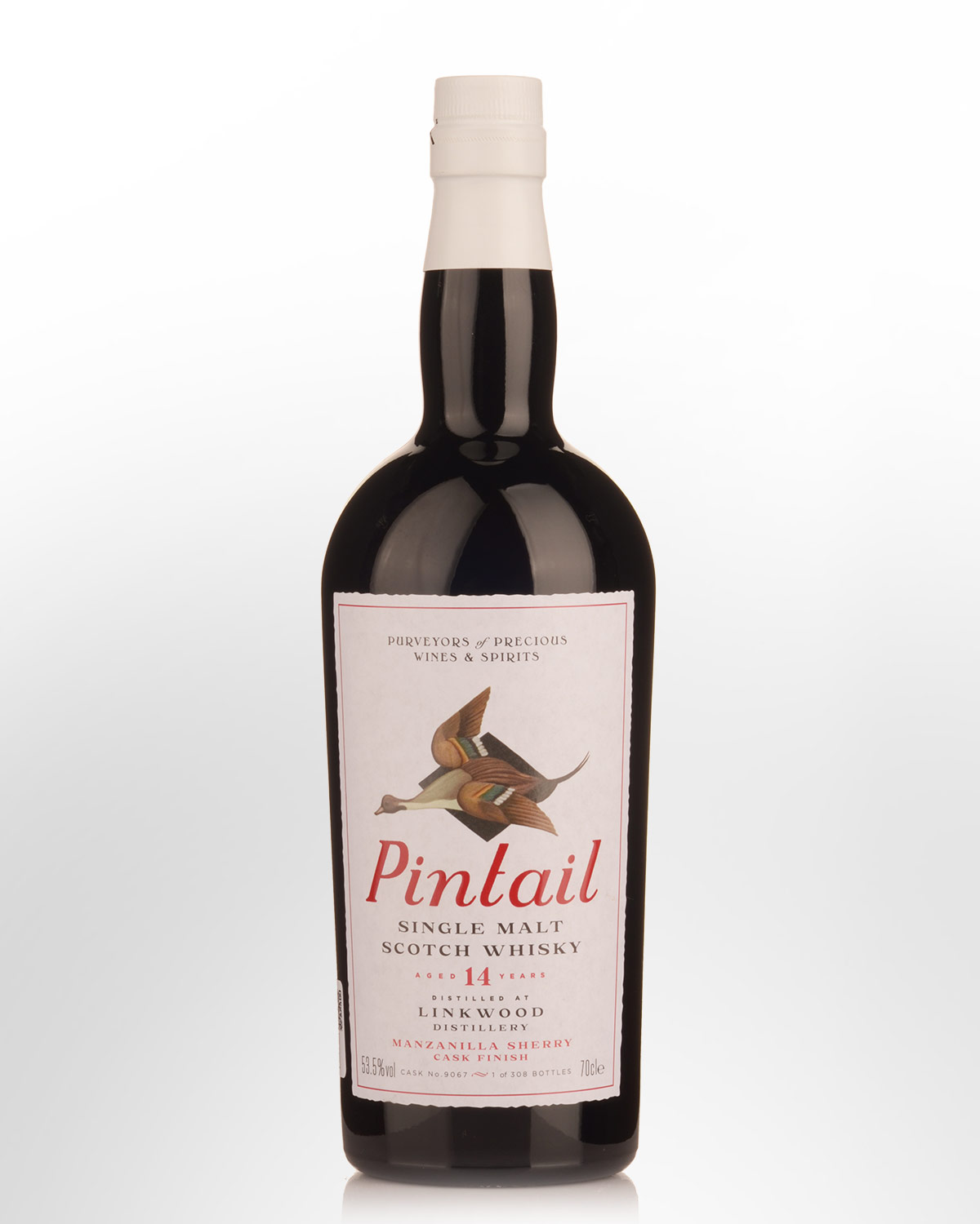 Pintail Linkwood 14 Year Old Cask Strength Single Malt Scotch Whisky (700ml)
