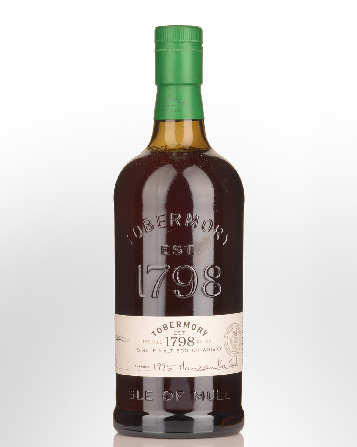 1995 Tobermory 25 Year Old Manzanilla Matured Cask Strength Single Malt Scotch Whisky (700ml) - Distillery Exclusive Bottling