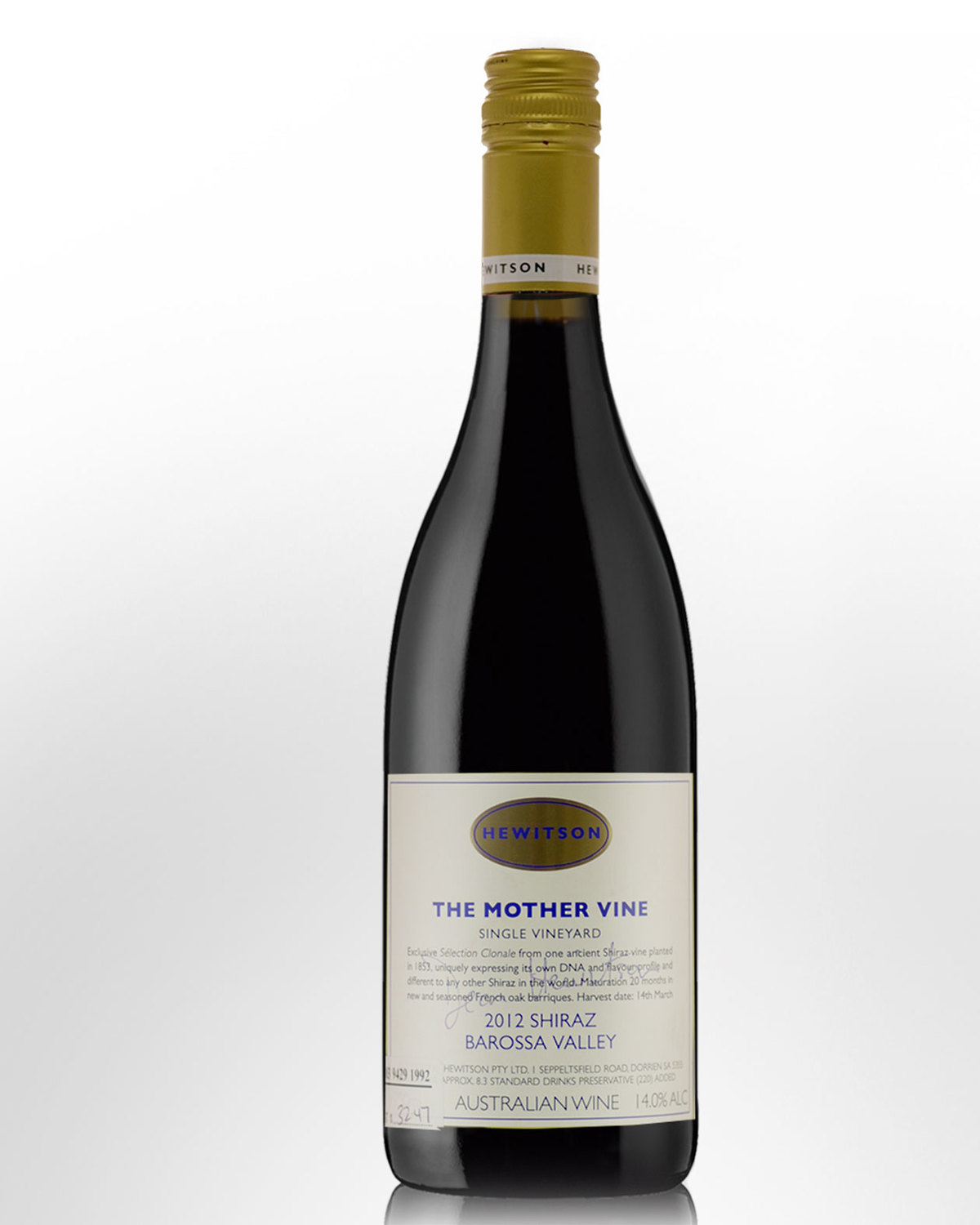 2012 Hewitson The Mother Vine Shiraz | Nicks Wine Merchants