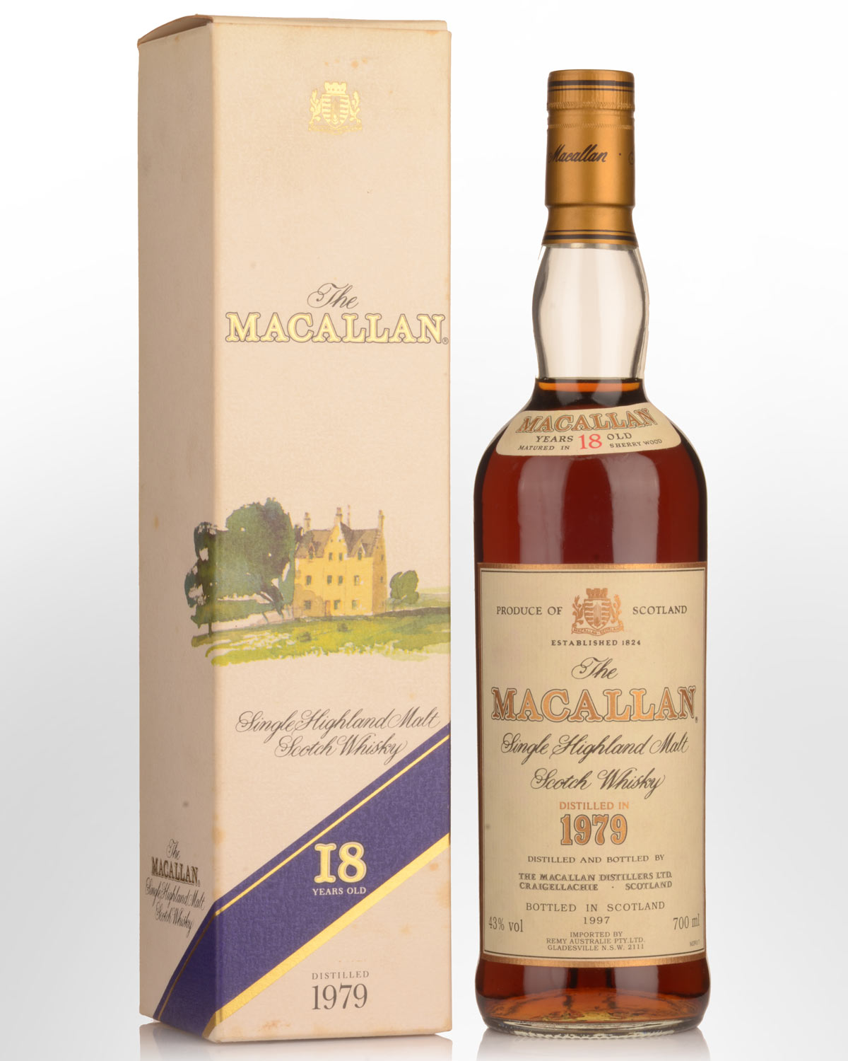 1979 The Macallan 18 Year Old Single Malt Scotch Whisky (700ml)