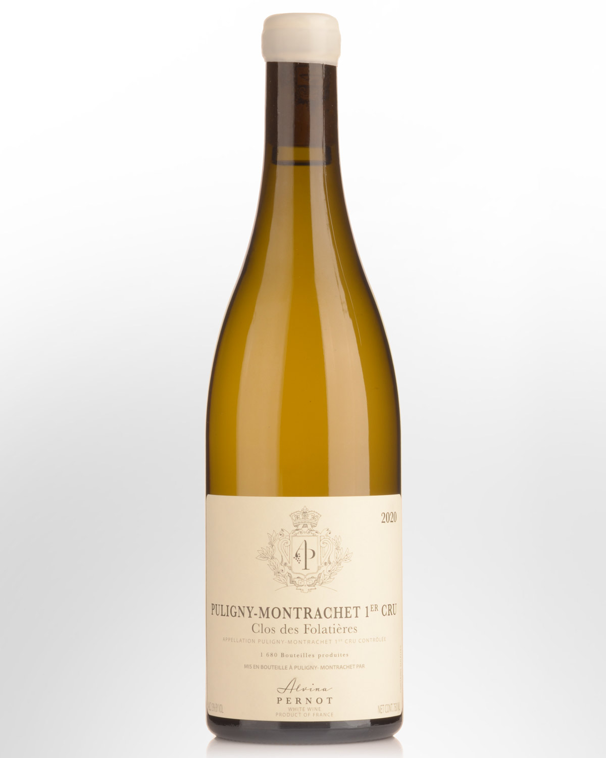2020 Alvina Pernot Puligny-Montrachet Clos des Folatieres Premier Cru